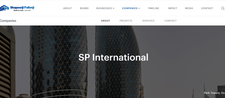 shapoorji pallonji international uae llc
