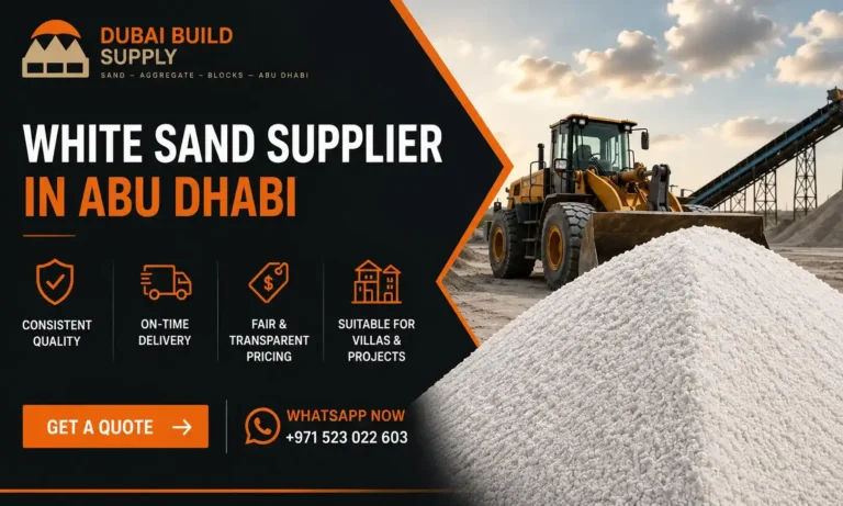 White Sand Supplier Abu Dhabi