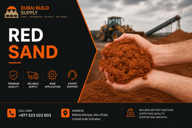 Red Sand Supplier Abu Dhabi